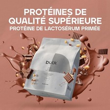 Bulk Protéine Whey en Poudre, Chocolat 1 kg  