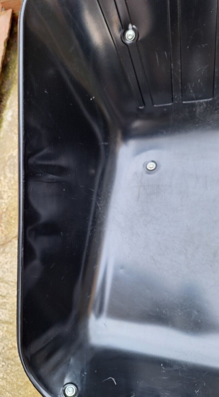 Walsall Wheelbarrows 85L Heavy Duty Builders Barrow Black Only 6 Months Old. 5036610001811