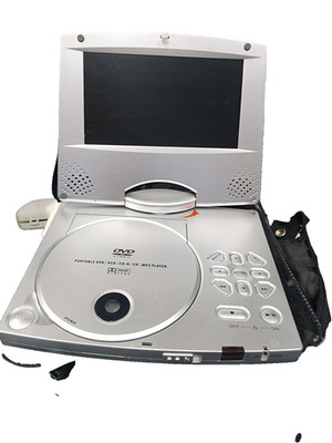 Protron PDS-758LP 7'' Portable DVD Player Dolby Digital DVD VCD CD MP3 Case~works