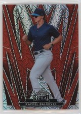 2024 Leaf Metal Women of Sport Red Mojo 3/4 Rachel Balkovec #80 9cf