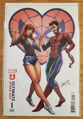 #ad Ultimate Spider Man #1 J Scott Campbell Variant Hickman ULTIMATE UNIVERSE $17.00