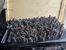 Huge Lot Of 177 Tools Sockets, Wrenches And Ratchets