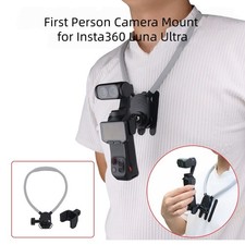 First Person Camera Mount for Insta360 Luna Ultra Extension Mount  Neck Strap