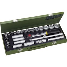 Proxxon Industrial Steckschl&uuml;sselsatz metrisch 1/2 (12.5 mm) 29teilig 23000