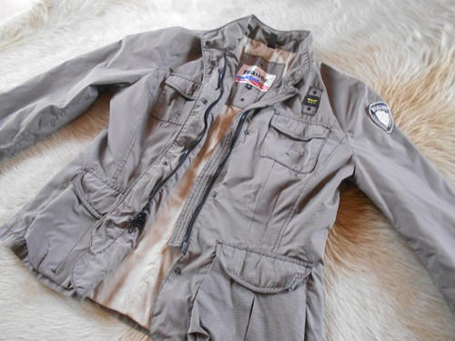 TOP!! Blauer USA Damen Kurzjacke XL 36/38 grau/braun superschön! - Bild 2 von 8