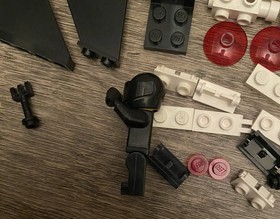 Lego 1875 Meteor Monitor 100% Complete with Instructions Blacktron Space 1990 