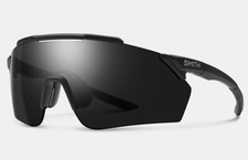 NEW Smith Ruckus Sunglasses-Matte Black-Chromapop Black Clear Lens