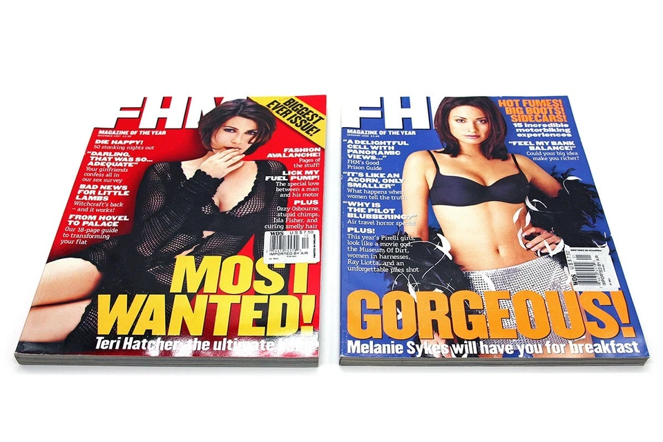 Lot of 1997-98 (Incomplete UK) "FHM" Mags + 4 BONUS Supplement/Issues (17), EMAP Foto 3 de 4