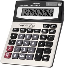 DANRONG Desk Calculator, Extra Large 4in LCD ...