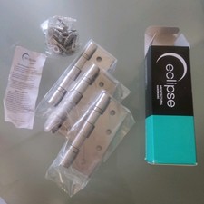 Eclipse PK854 Stainless steel Ball Bearing Hinge 102x76x3mm Grade13 Fire Rated