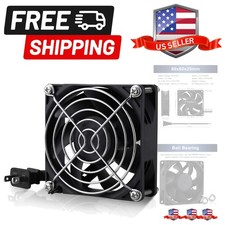 80mm EC Axial Fan AC 110V 115V 120V 220V 240V Brushless Cooling Fan 80mm x 25mm