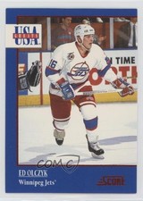 1992-93 Score USA Greats Ed Olczyk #15 f7j