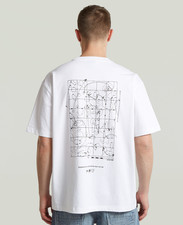 D28884-E385-110 GSTAR TEE BACK GR RELAXED RT
