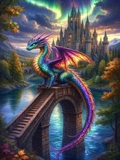 Dragon Diamond Art Kits for Adults 5D Diamond Painting Kits for AdultsDIY Ful...