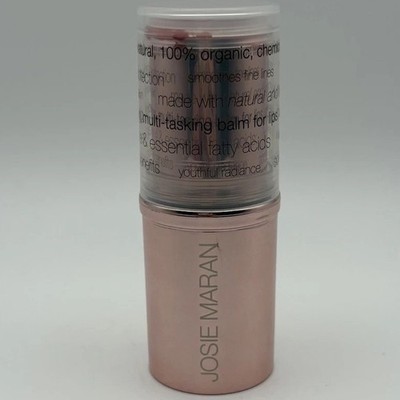 Josie Maran Argan Color Stick Winter Cranberry Lip Cheek Eye Balm New 0.55 oz