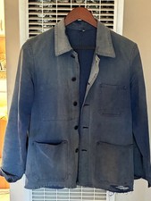 C. 1950-60s French Utility Chore Jacket 34-36 Small