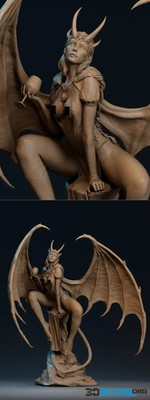 Mizora | Baldur's Gate Collection | High Quality Unpainted Resin