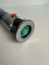 Star Wars Lightsaber Obi-Wan Kenobi Green 31  Retractable 2002 Vintage