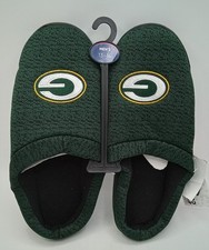 Green Bay Packers NFL Foco Poly Knit Cup Sole Men's Slippers Size XL 13-14