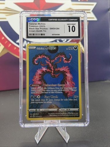 Galarian Moltres graded CGC 10 for sale on eBay