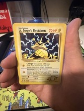 Pokémon Lt. Surge's Electabuzz Gym Heroes Holo Unlimited 6/132 English 70 HP on eBay