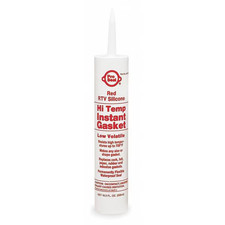 PRO SEAL Red RTV Silicone Hi-Temp Instant Gasket Low Volatile 11.1oz Cartridge