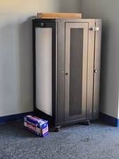 New 24U Tripp-Lite Black Server Cabinet SKU: 112020 