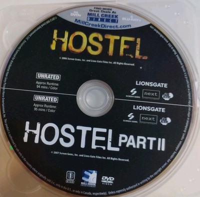Hostel Part 1 & 2 DVD