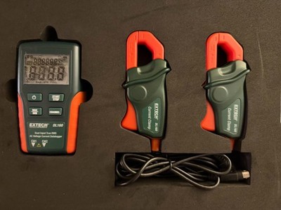 Extech DL160 Dual Input True RMS AC Voltage/Current Datalogger - Never Used