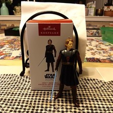 HALLMARK STAR WARS JEDI GENERAL ANAKIN SKYWALKER 2025 CHRISTMAS ORNAMENTS