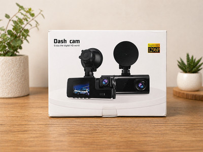 HD Dash Cam 1296P   Compact Car Camera with Wide Angle Recording
