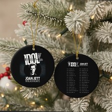 Billy Idol It's A Nice Day Tour Again JoanJett And The Black Hearts Ornament