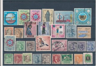 D493823 Iraq Nice selection of VFU Used stamps