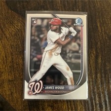 Bowman 2025 Chrome James Wood Washington Nationals Rookie Card #29