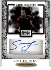 2021 SAGE Premier Draft Simi Fehoko Autographs Black #A150 Auto