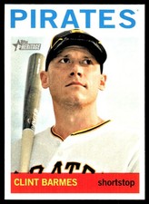 Clint Barmes 2013 Topps Heritage #397 Pirates MLB READ FREE SHIP AutographDen
