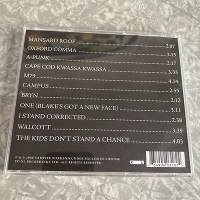 VAMPIRE WEEKEND - Self Titled (2008) CD XL Recordings *No