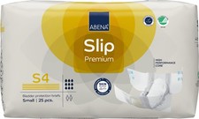Abena Slip Premium Incontinence Briefs, Level 4, Small to Extra Small, White