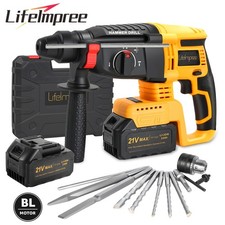 2000W Schlagbohrmaschine Bohrhammer Akkuschrauber Stemmhammer SDS-Plus Koffer