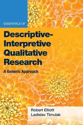 Ladislav Timulak Rob Essentials of Descriptive-Interpre (Paperback) (UK IMPORT)
