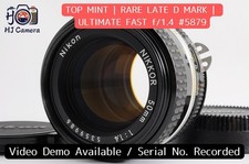 [TOP MINT] Nikon AI-S Nikkor 50mm f/1.4 MF Lens Rare D Mark Late Model Japan