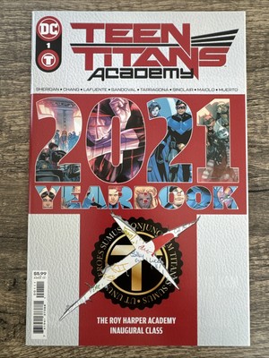 Teen Titans Academy Yearbook #1 KEY One-Shot-Partial Origin Red X-DC 2021  C16