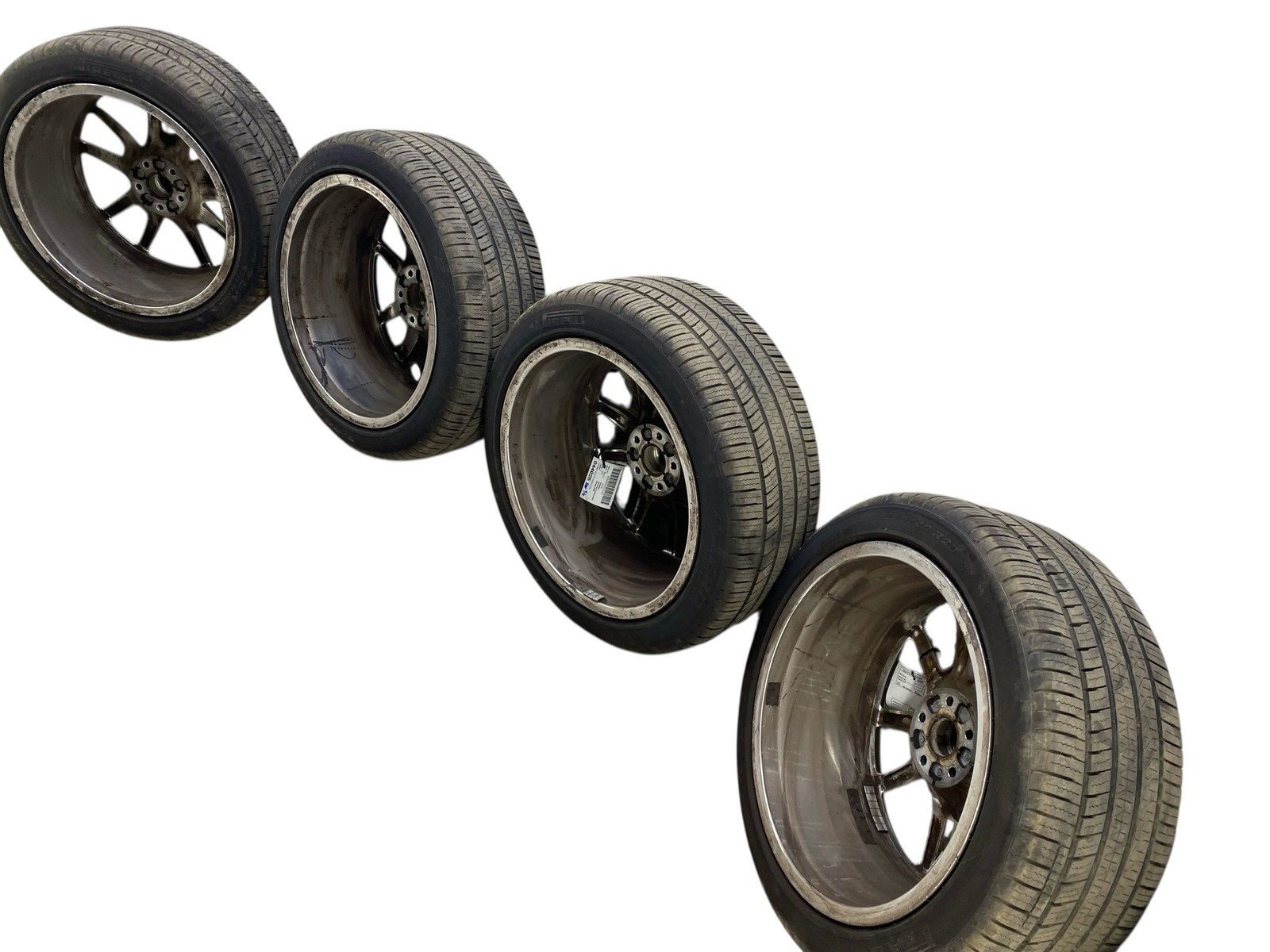 2015 BENTLEY CONTINENTAL 20x9.5 POLISHED ALUMINUM WHEEL RIM SET /275/40R20 TIRES