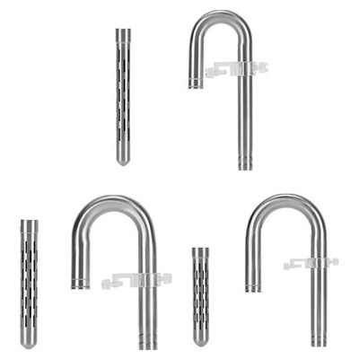 Aquatic Inflow Lily Pipe Universal Edelstahl Tragbar Einfache Einrichtung Einlass