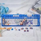 Azur Lane Shinano Anime Keycaps New PBT Dye-sub 124 Keys for Cherry MX Keyboard