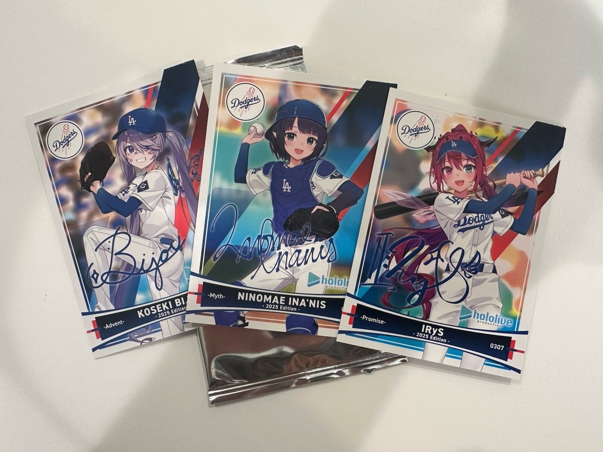 Koseki Bijouロサンゼルス・ドジャース サイン入りカードセット Koseki Bijouロサンゼルス・ドジャース サイン入りカードセット 2025