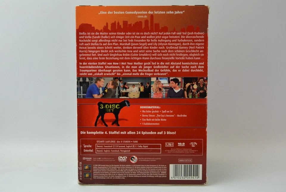 How I Met Your Mother - Staffel 4 - DVD-Box - Bild 2 von 2