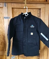 Carhartt Men’s Medium Black C003 Loose Fit Firm Duck Insulated Traditional Coat