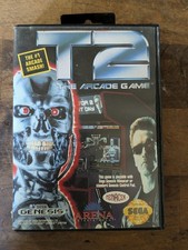 Terminator T2: The Arcade Game SEGA Genesis 1992 CIB