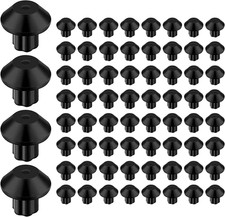48-Pack Heat-Resistant Rubber Feet for Gas Stove Grates, Oven Replacement Parts